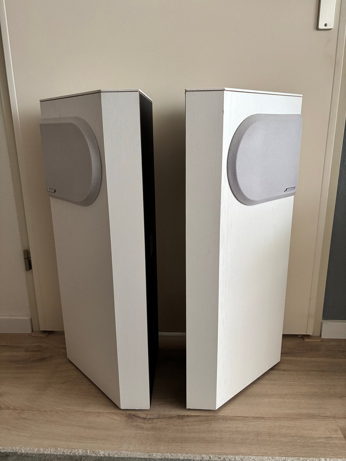 Bose 401 Direct/Reflecting Stereo Speakers - Wit, Ophalen, Vloerstaande luidspreker, Gebruikt, Bose