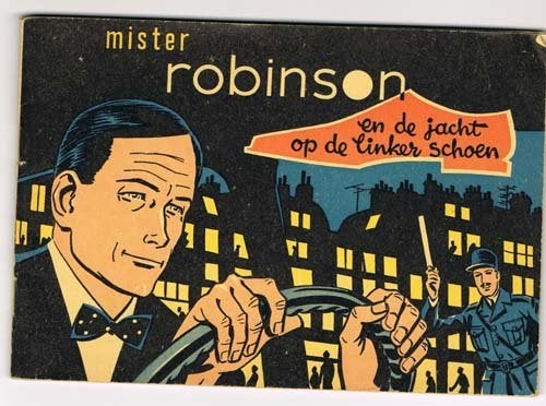 Mister Robinson en de jacht op de Linkerschoen - ROBINSON, Ophalen of Verzenden