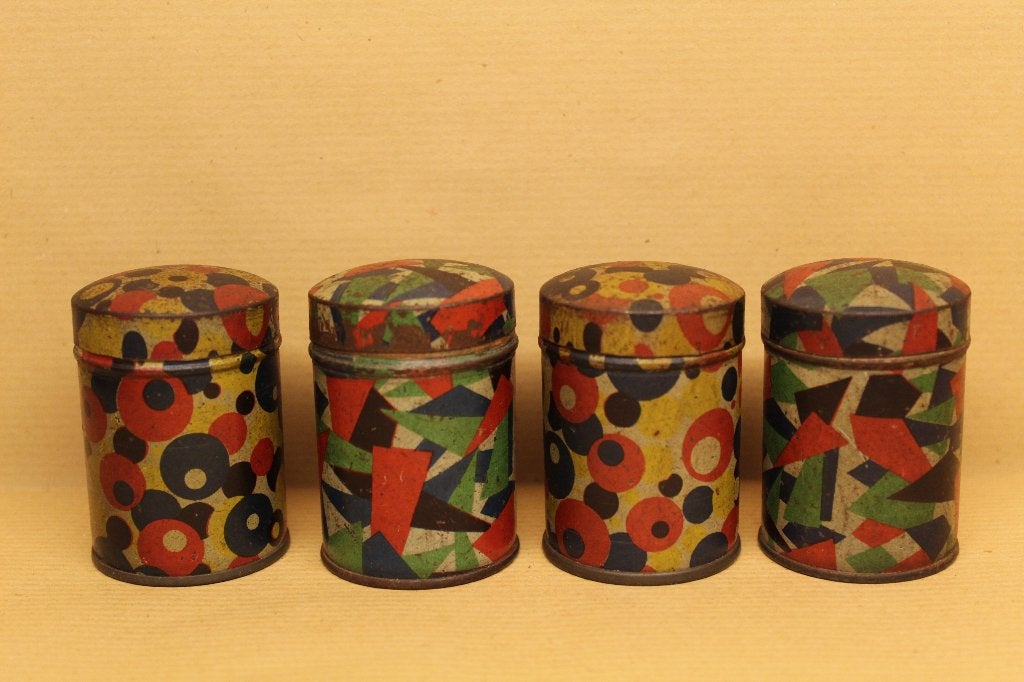 Voorraad blikjes voor winkeltje poppenhuis, Ophalen of Verzenden