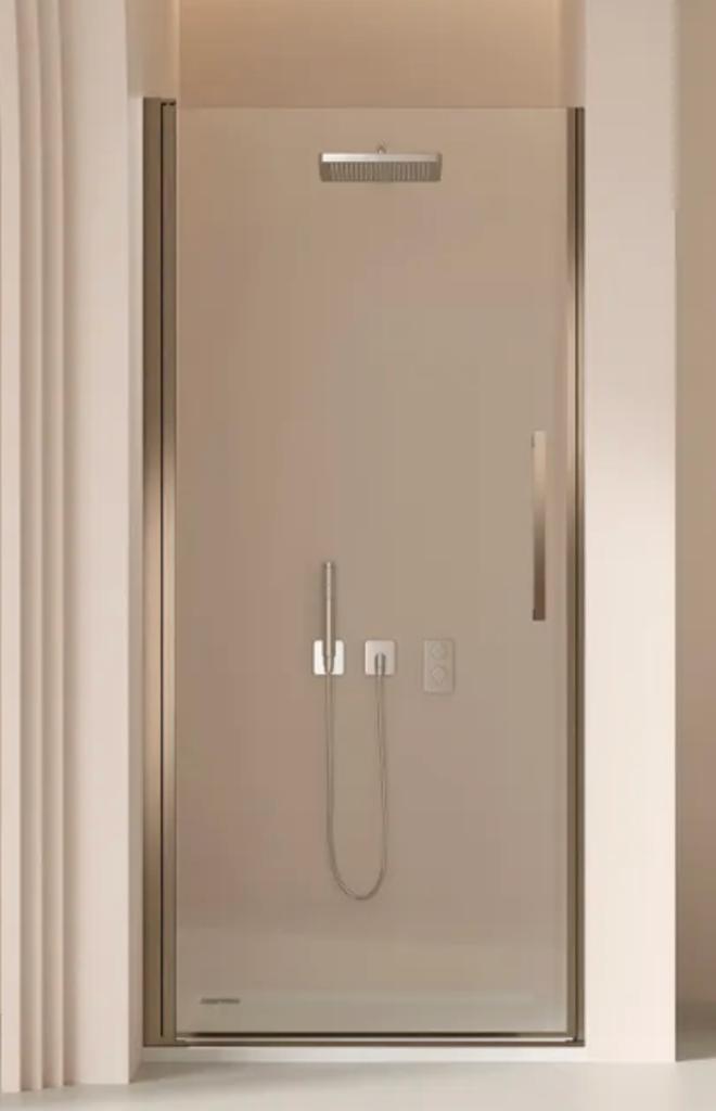 Douchedeur Antique Messing en glas Saniclear, Ophalen, Nieuw, Glas, Douche