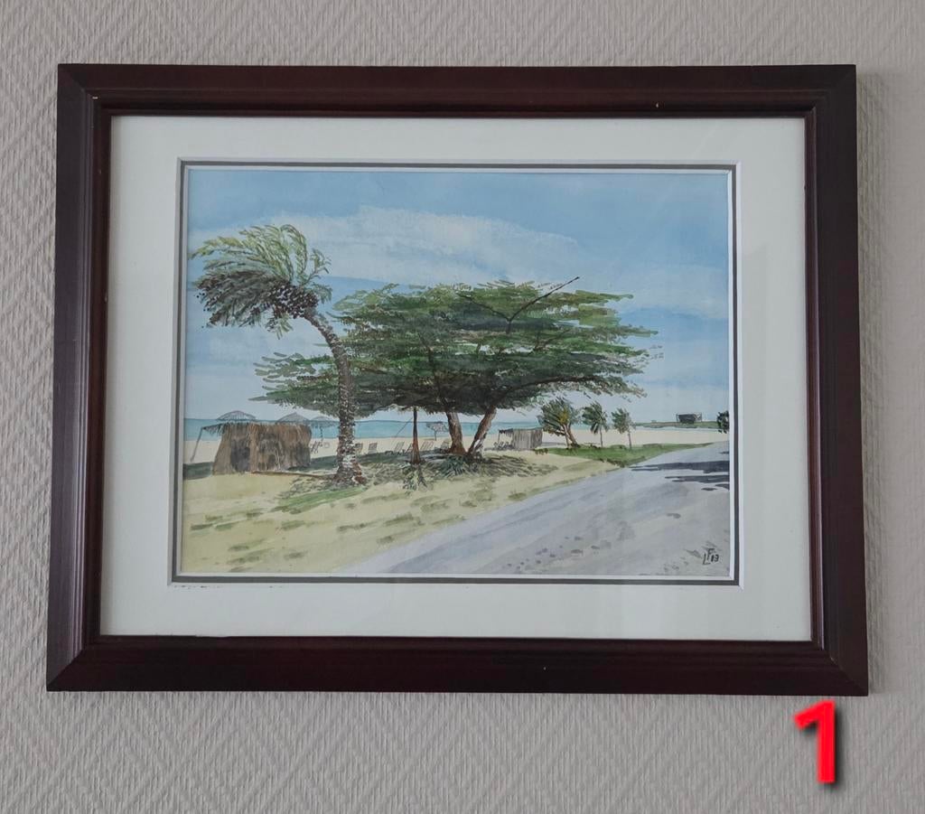 Schilderijen 6 verschillende, Antiek en Kunst, Ophalen