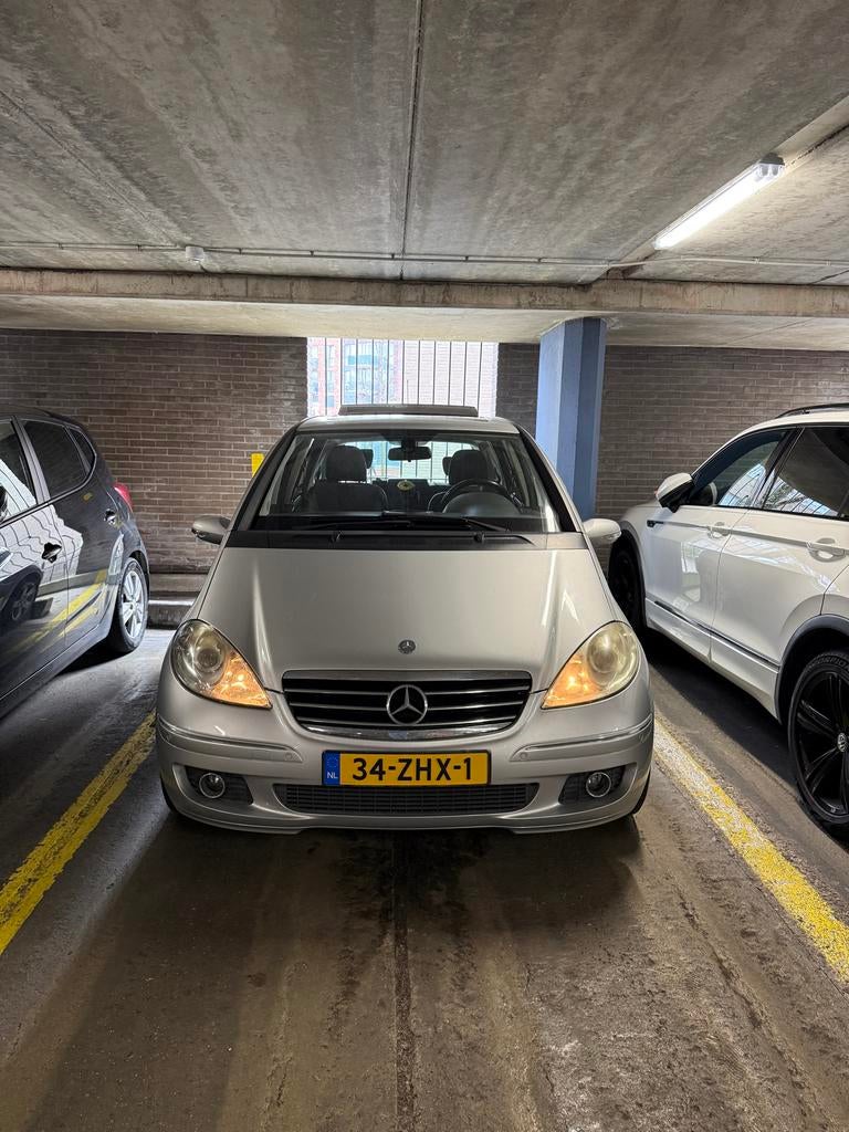 Mercedes-Benz A-Klasse 1.7 A170 5DRS 2004 Grijs, Auto's, Airconditioning, 15 km/l, 4 cilinders, 400 kg