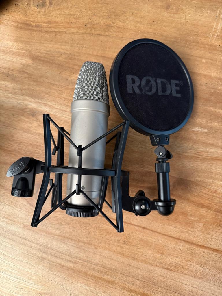 RØDE NT1-A Studiomicrofoon - Gebruikt, Werkt Perfect, Muziek en Instrumenten, Microfoons, Ophalen of Verzenden, Gebruikt, Studiomicrofoon