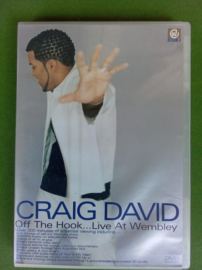 Craig David - Off The Hook Live At Wembley, Cd's en Dvd's, Dvd's | Muziek en Concerten, Muziek en Concerten, Alle leeftijden, Ophalen of Verzenden