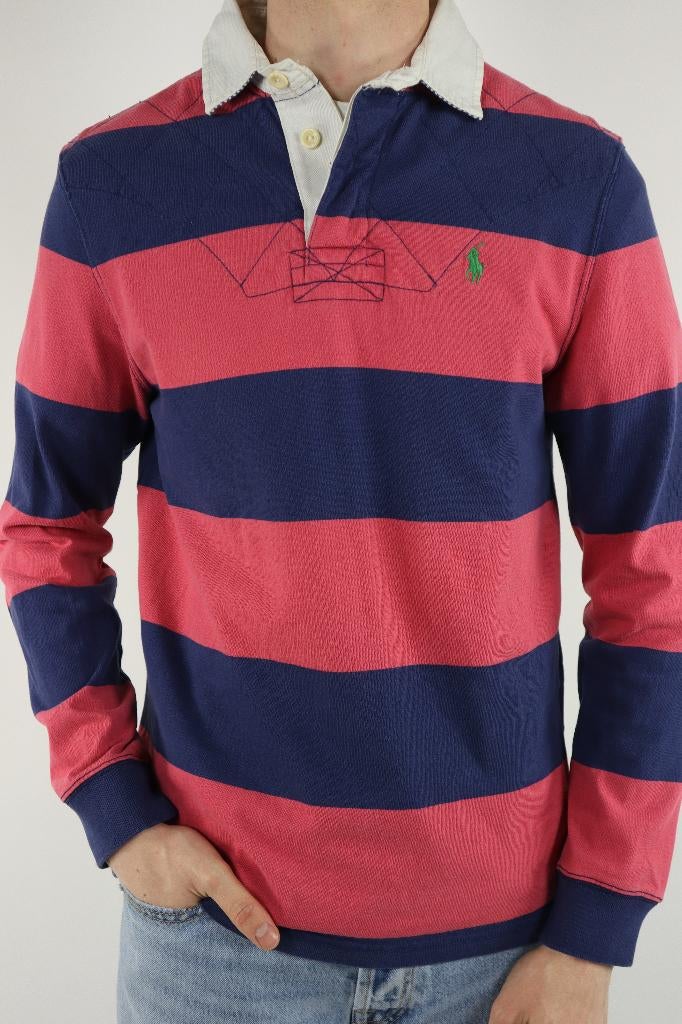 Ralph Lauren (rugby) polo shirt met lange mouw - S, -, -, Ralph Lauren, Ophalen of Verzenden
