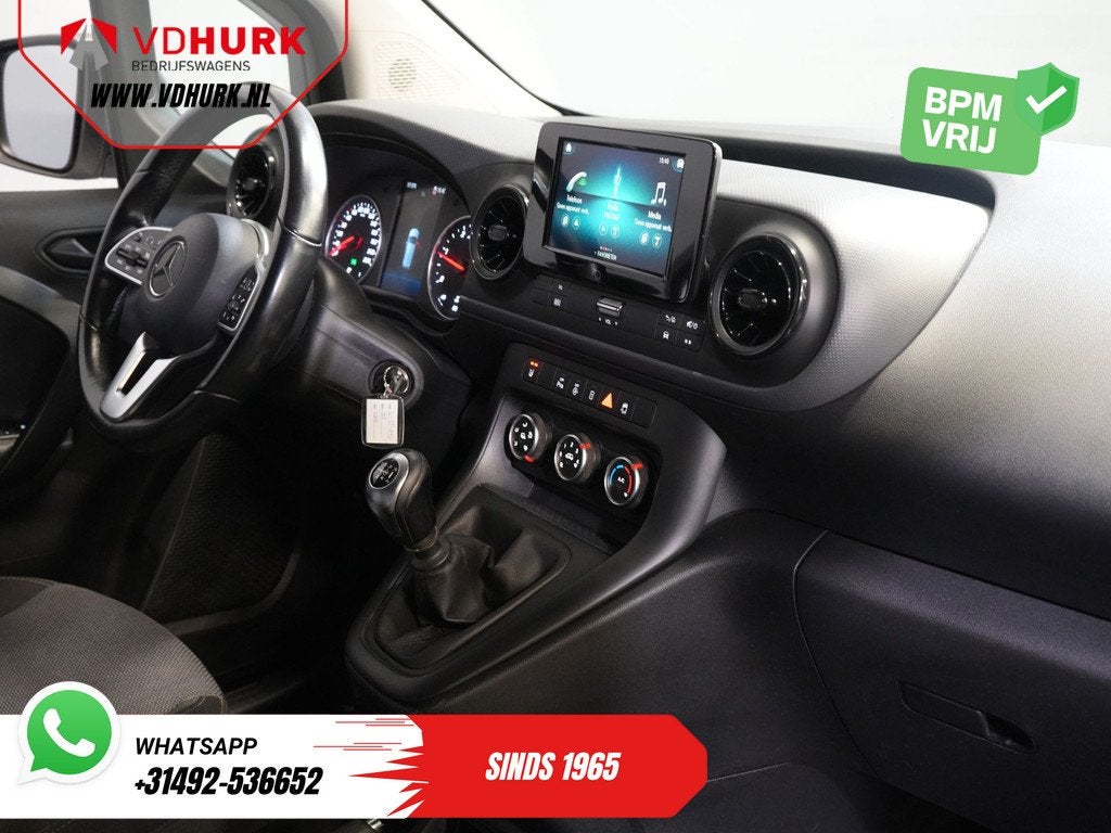 Mercedes-Benz Citan 110 CDI 3 Pers/ Carplay/ Stoelverw/ PDC/, Voorwielaandrijving, 745 kg, Stof, Gebruikt