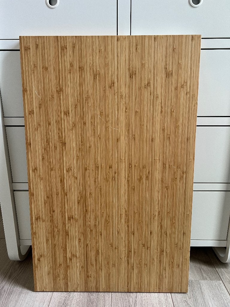 IKEA ELVARLI plank bamboe 80x51 cm – gebruikt, Huis en Inrichting, Ophalen, Gebruikt, 50 tot 100 cm, ELVARLI