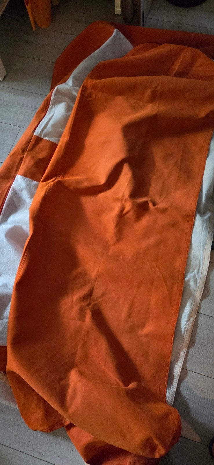 Onderhoes en rugleuning hoes Soderhamn 3p - Oranje, Ophalen, Gebruikt, Overige kleuren, Drie