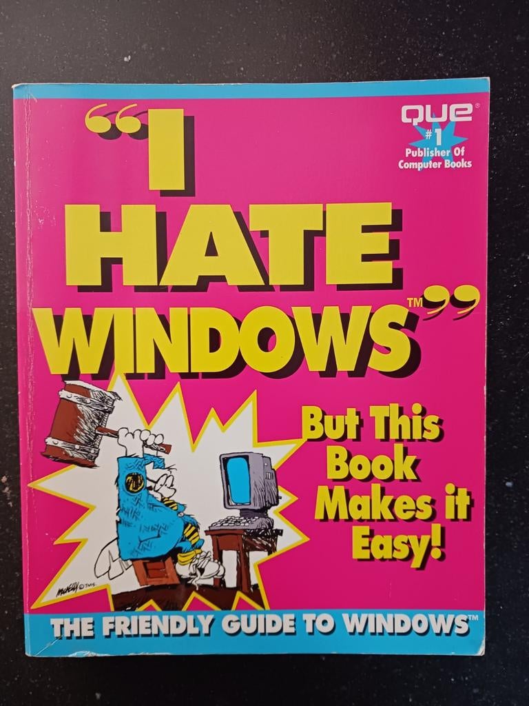 Vintage computerboeken: Windows en MS-DOS, Boeken, Informatica en Computer, Ophalen of Verzenden, Gelezen