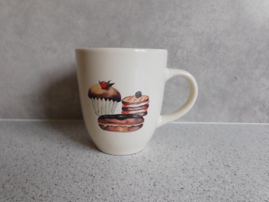 Mok 9x8 cm. Cake my Day JET by ter Steege, Overige typen, Ophalen of Verzenden, Zo goed als nieuw, Overige stijlen