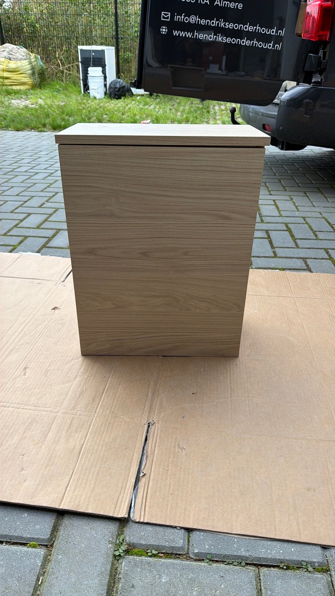 WC Meubel 40x23x52 cm Notenhout – NIEUW, Ophalen, Zo goed als nieuw, Toilet