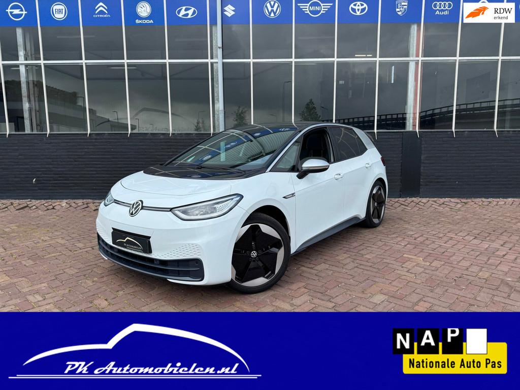 Volkswagen ID.3 First Plus 58 kWh *HEAD UP + PANODAK + MASSA, Auto's, Volkswagen, 966 min, Gebruikt, Zwart, ID.3