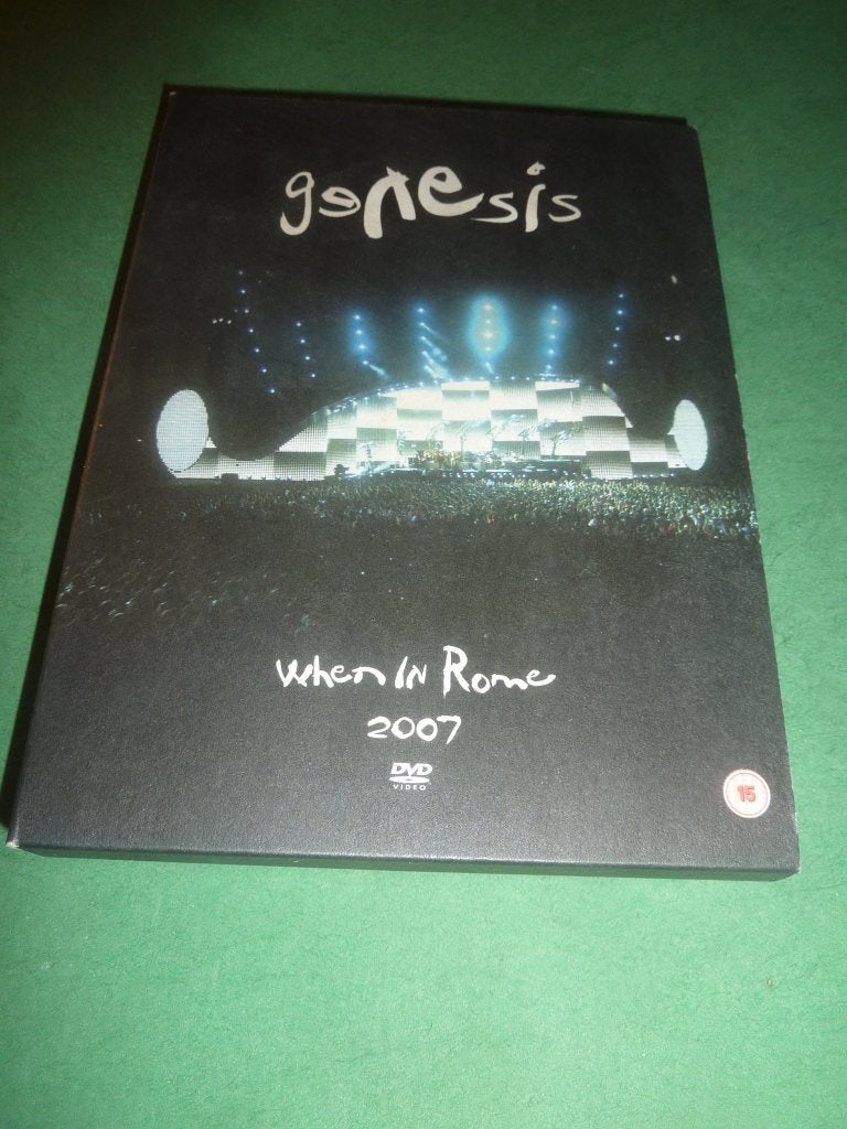 Genesis When in Rome 2007 3 dvd-box Phil Collins, Cd's en Dvd's, Engels, Verzenden, Alle leeftijden, Zo goed als nieuw