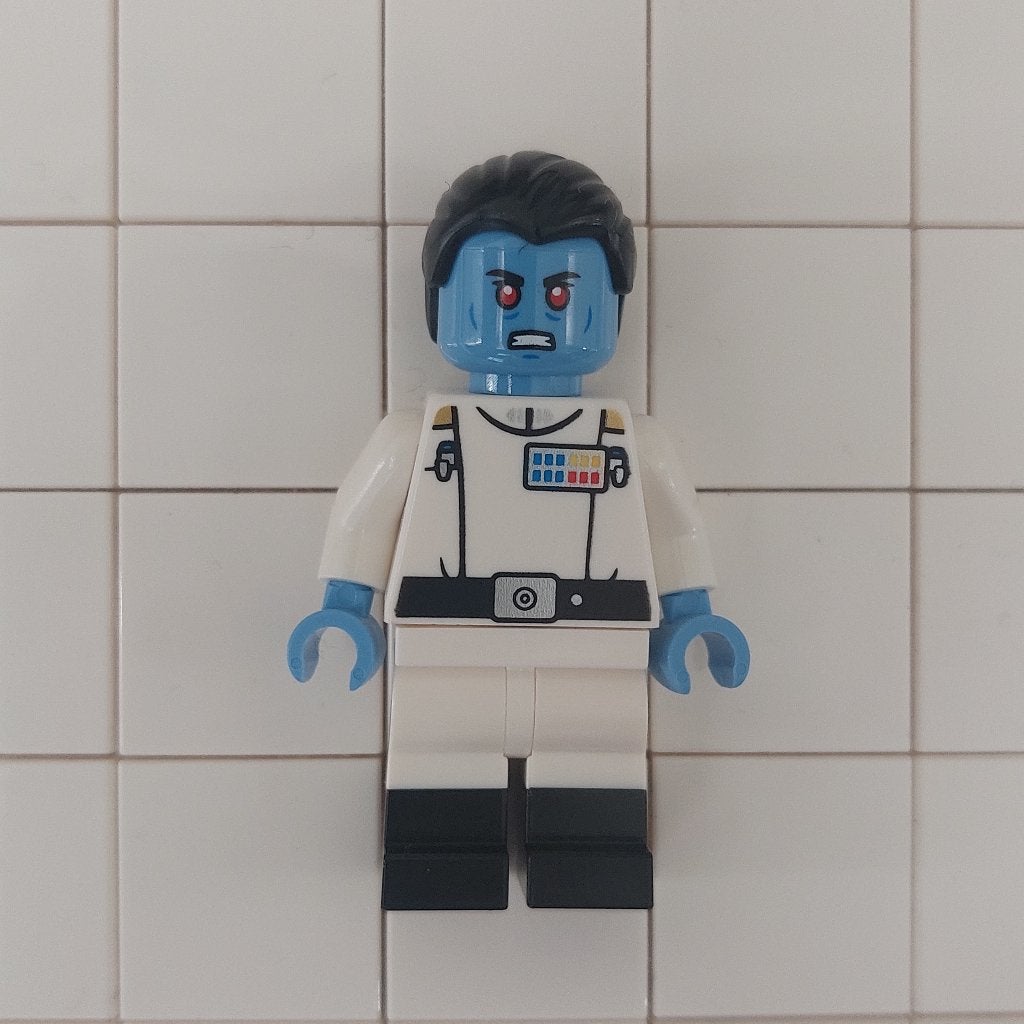 LEGO Star Wars Minifig - Grand Admiral Thrawn - sw1356, Kinderen en Baby's, Speelgoed | Duplo en Lego, Ophalen of Verzenden, Zo goed als nieuw