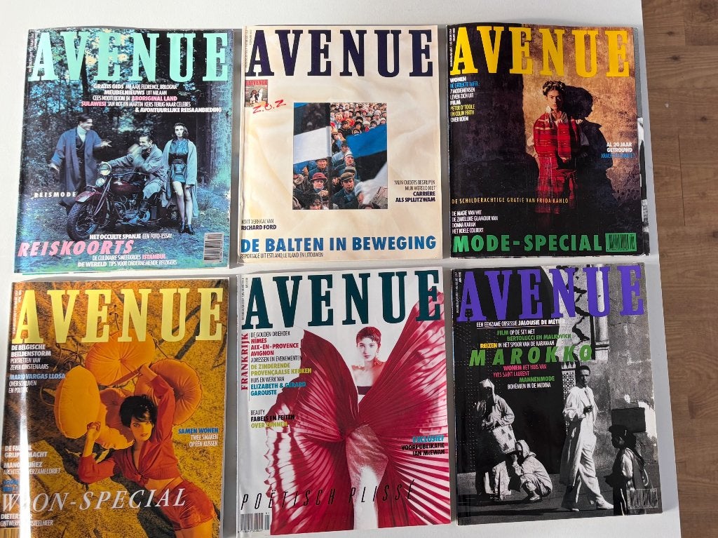 AVENUE jaargang 1990, Zo goed als nieuw!, Ophalen of Verzenden, 1980 tot heden, Nederland, Tijdschrift