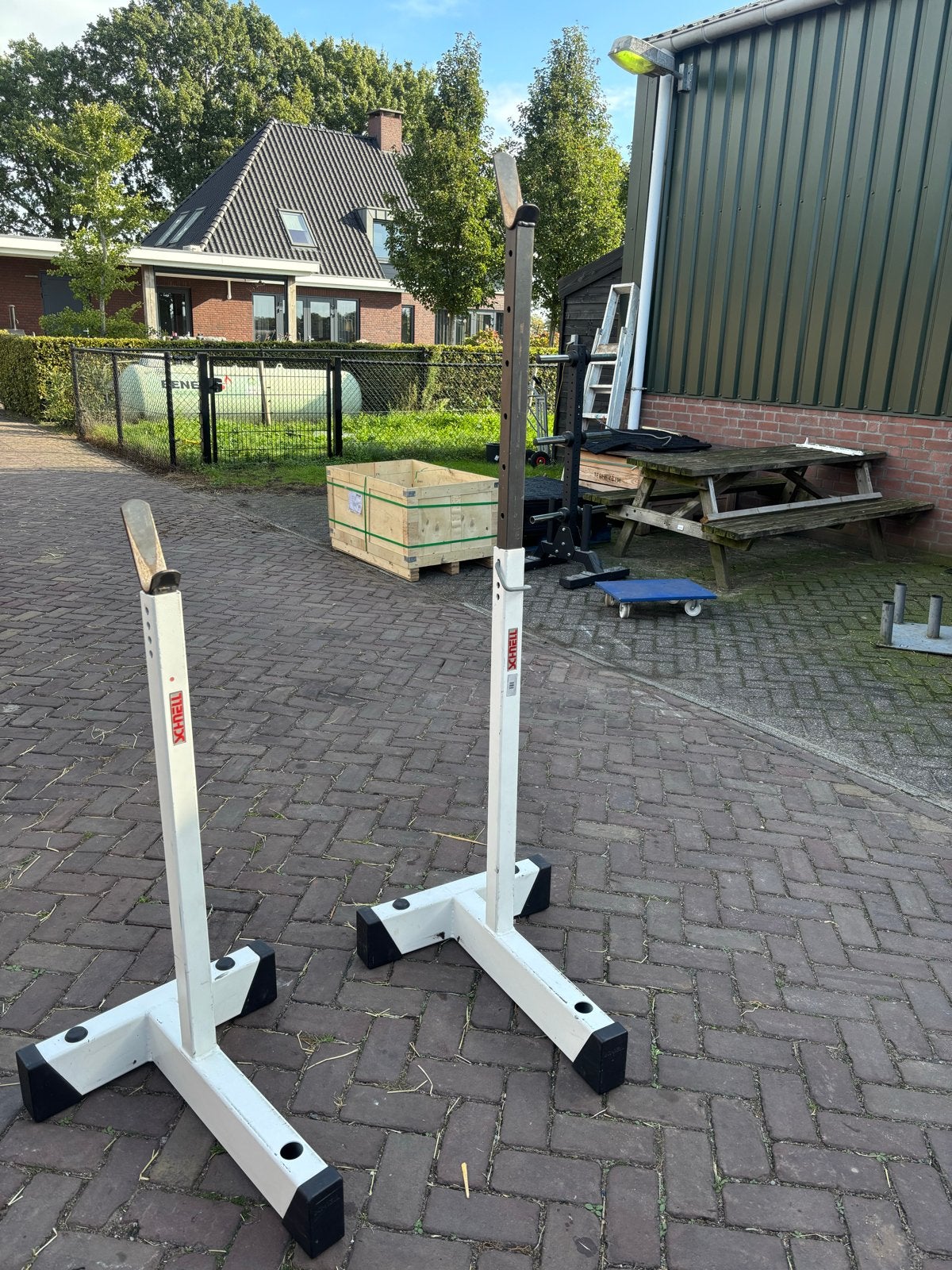 Zware Old School Squat Stands, Ophalen, Gebruikt, Idk, Idk