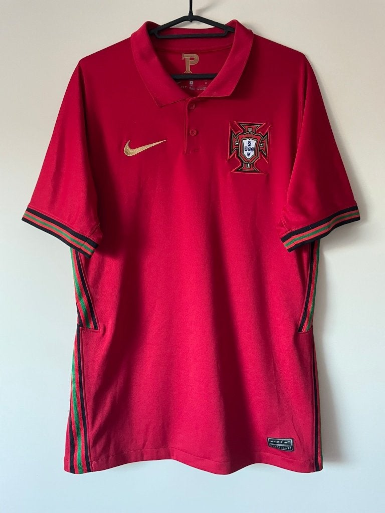 Portugal Nike Voetbalshirt Rood Maat S, Nike, Ophalen of Verzenden, Zo goed als nieuw, Voetbal