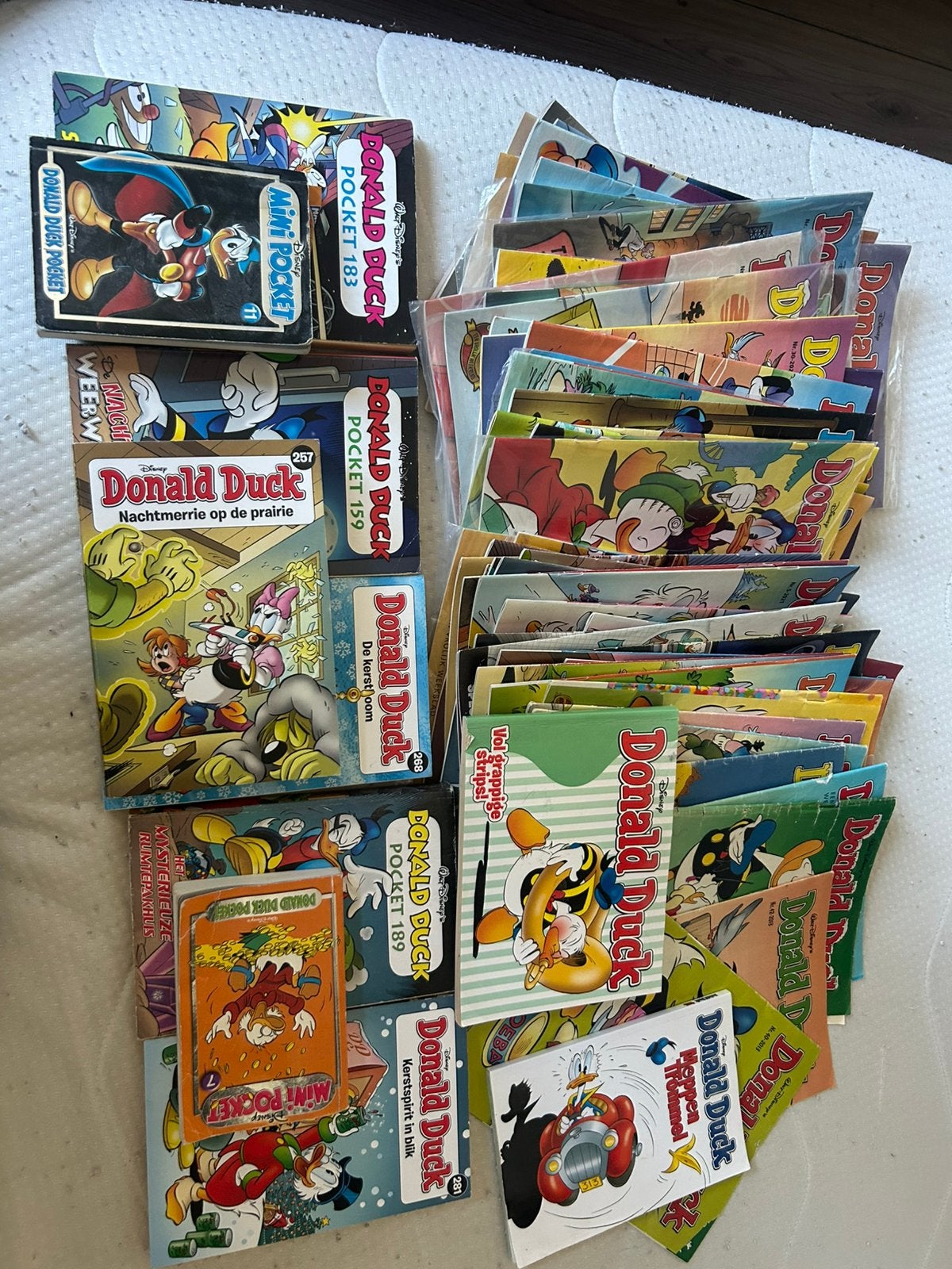 donald duckjes, Verzenden, Zo goed als nieuw, Kwartet(ten)