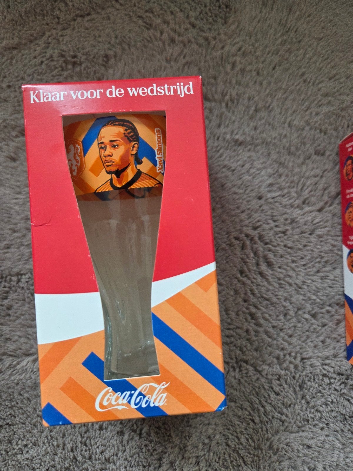 Coca-Cola Xavi Simons Glas, Verzamelen, Ophalen of Verzenden, Nieuw, Overige binnenlandse clubs