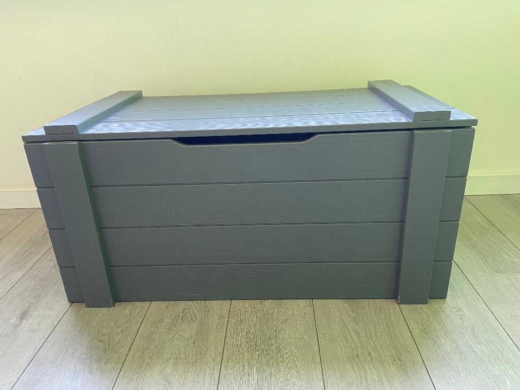 houten opbergkist speelgoed, Ophalen, Minder dan 50 cm, Zo goed als nieuw, 75 tot 100 cm