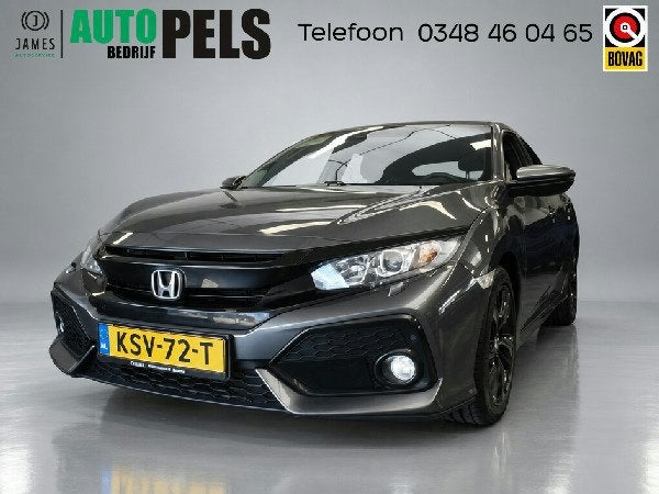 Honda Civic 1.0 i-VTEC 130pk Elegance, Nieuw model!, Navigat, Auto's, Voorwielaandrijving, Stof, Gebruikt, 988 cc