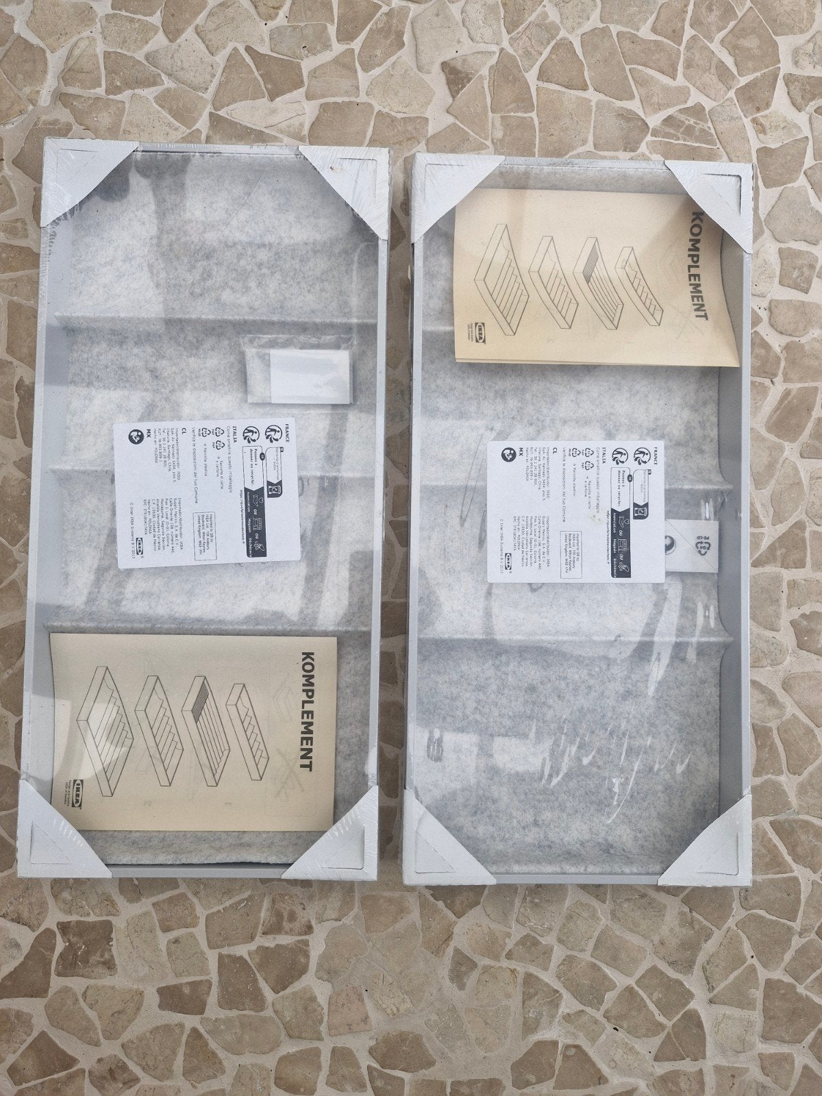2 Nieuwe IKEA KOMPLEMENT Inzetstukken voor Lades, Ophalen, Nieuw