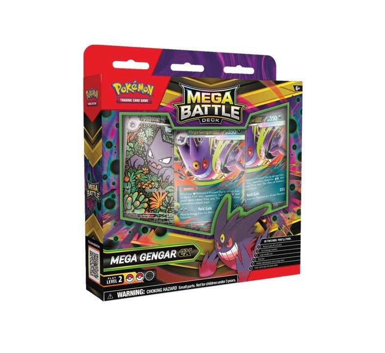 Pokémon Mega Battle Deck - Mega Gengar EX, Ophalen, Nieuw, Speeldeck