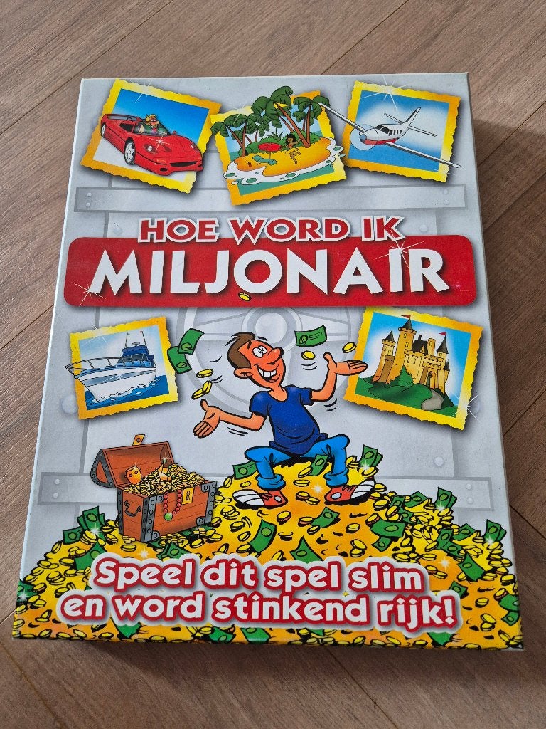 bordspel Hoe Word Ik Miljonair, Ophalen of Verzenden, Zo goed als nieuw
