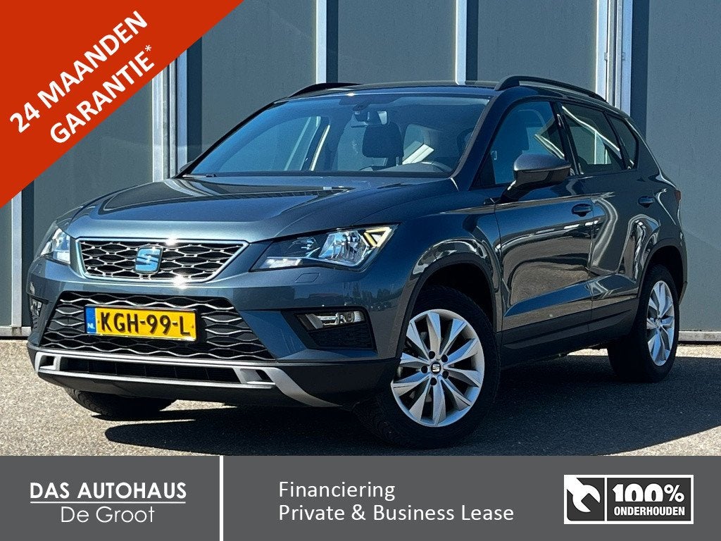 SEAT Ateca 1.5TSI 150pk DSG Style | Alcantara | Elek Achterk, Auto's, Seat, Bedrijf, Te koop, Ateca, ABS, Airbags, Airconditioning