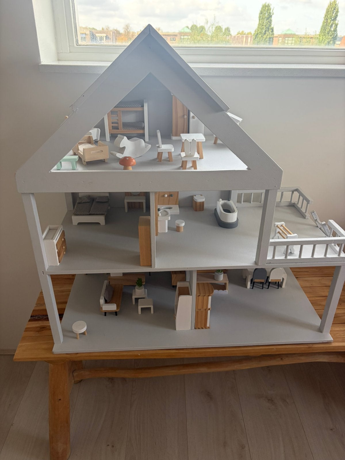 Poppenhuis, Kinderen en Baby's, Ophalen, Zo goed als nieuw, Poppenhuis