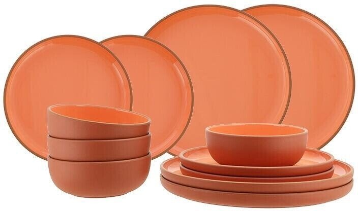 Travellife Avila serviesset, 12-delig, terracotta rood, Ophalen of Verzenden, Nieuw