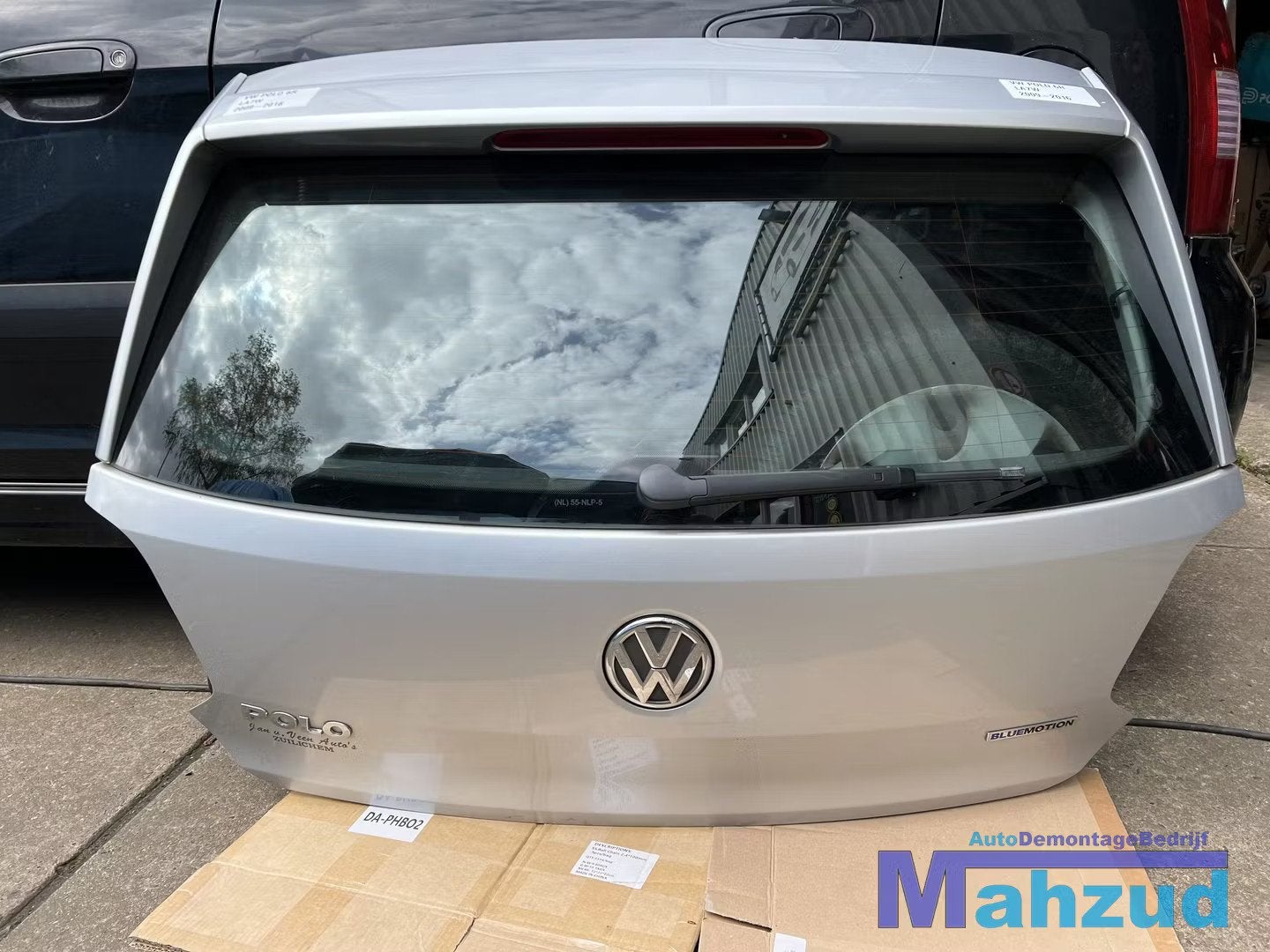 VW POLO 6R LA7W Zilver achterklep bluemotion 2009-2016, Gebruikt, Volkswagen AG, Achter, Berliner Ring 2
38440  Wolfsburg, DE