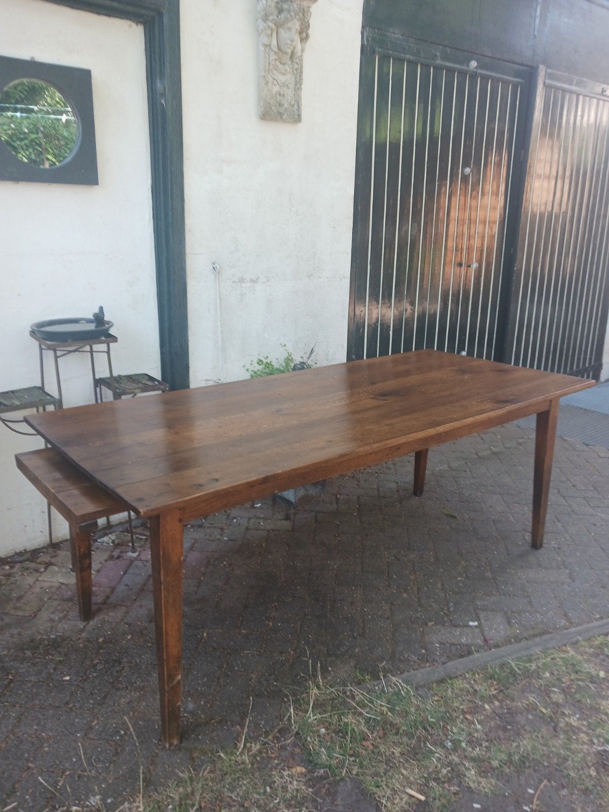 Antieke Franse Tafel van 200 cm., Ophalen of Verzenden