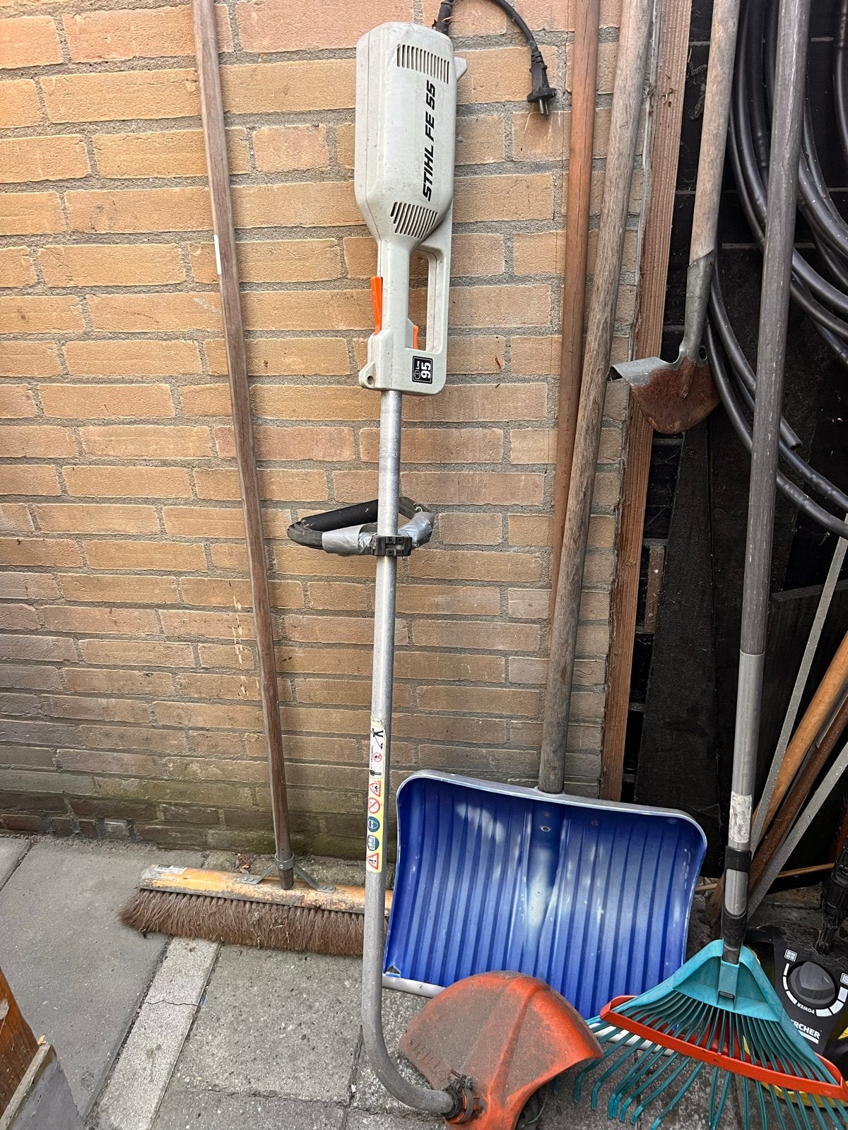 Stihl FE 55 Elektrische Grastrimmer - Goede Staat, Tuin en Terras, Grastrimmers, Ophalen, Gebruikt, 30 tot 50 cm, Elektrisch