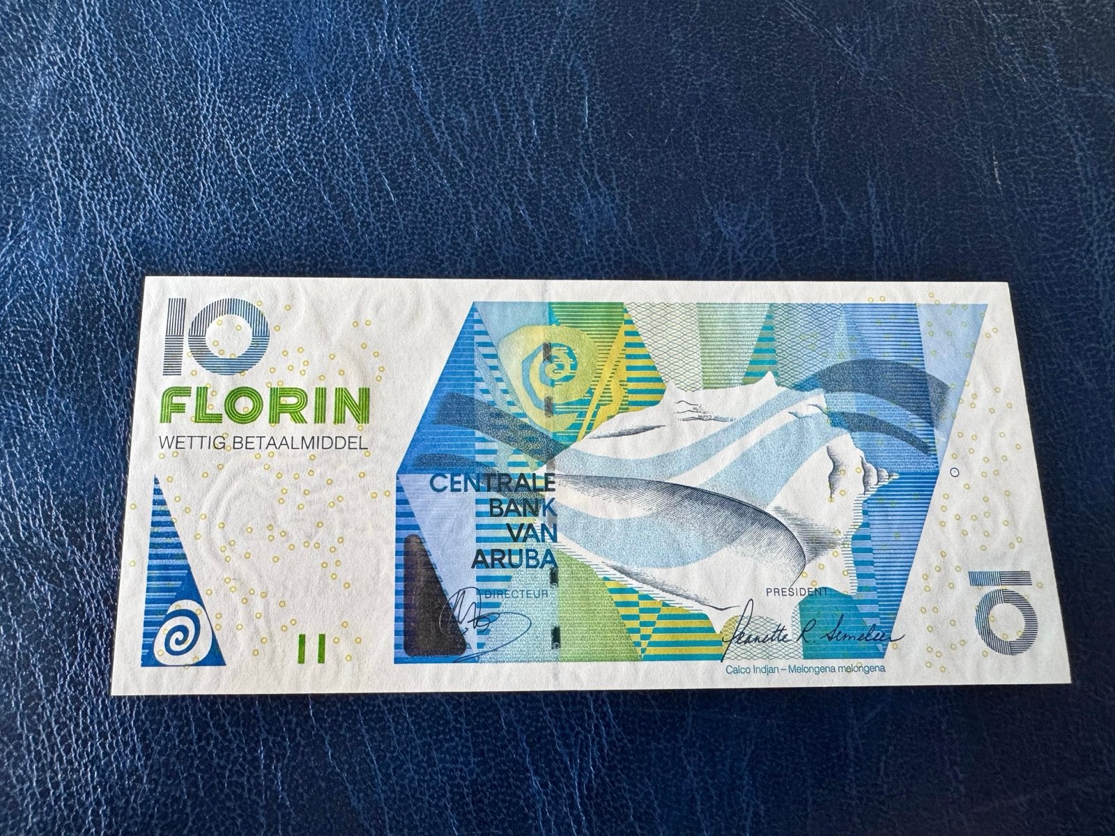 Aruba 10 Florin 2012 UNC, Postzegels en Munten, Bankbiljetten | Europa | Eurobiljetten, Ophalen of Verzenden, Overige landen, 100 euro