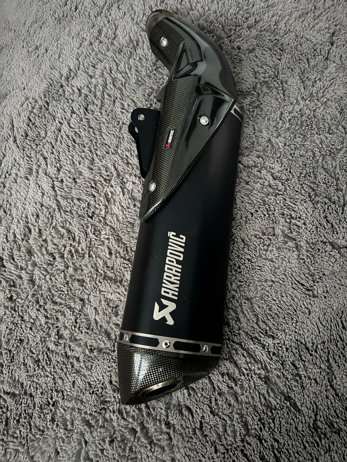Akrapovic uitlaat KTM Duke 790/890, Ophalen of Verzenden, Gebruikt