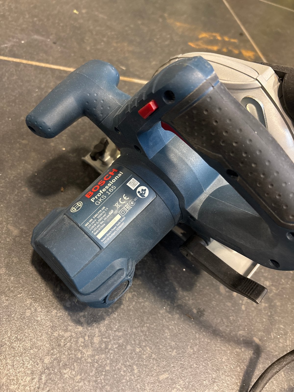 Bosch Professional GKS 165 Cirkelzaag - Krachtig en Compact, Gebruikt, Cirkelzaag, 70 mm of meer, Ophalen of Verzenden