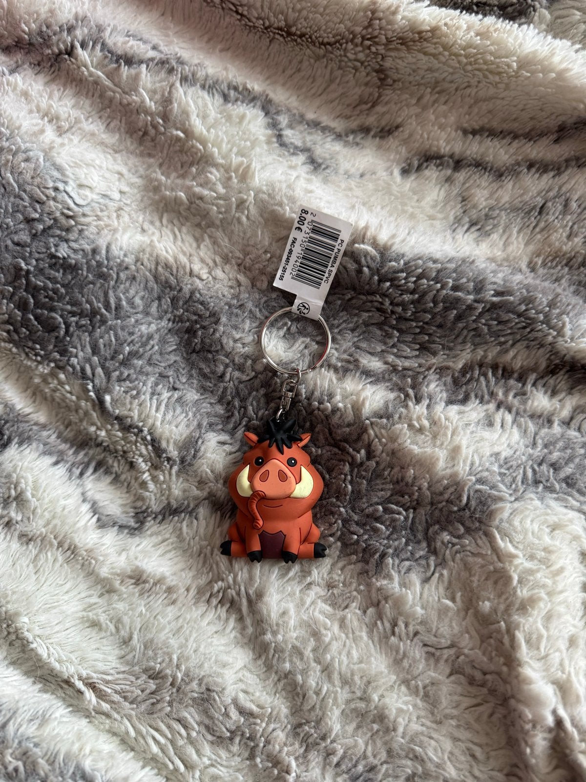 Pumba sleutelhanger - Disney The Lion King, Ophalen of Verzenden, Nieuw