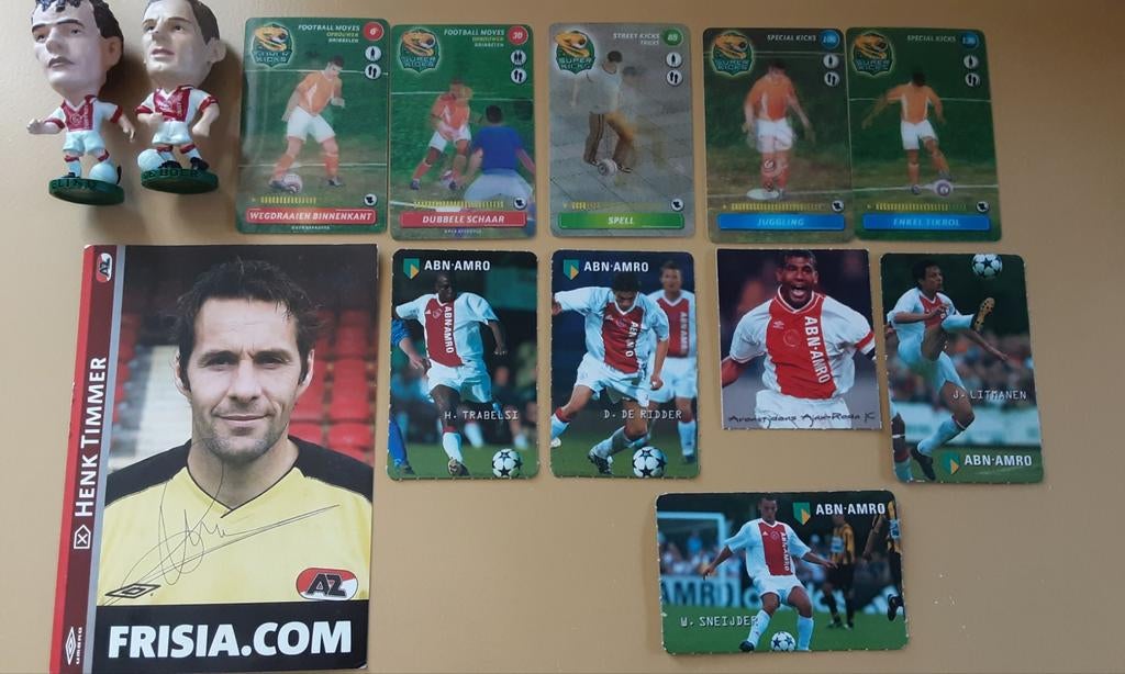 Voetbal : AZ, Ajax, Super Kicks, ABN - AMRO, oranje spullen, Ophalen of Verzenden, Zo goed als nieuw, Ajax, Beeldje of Poppetje