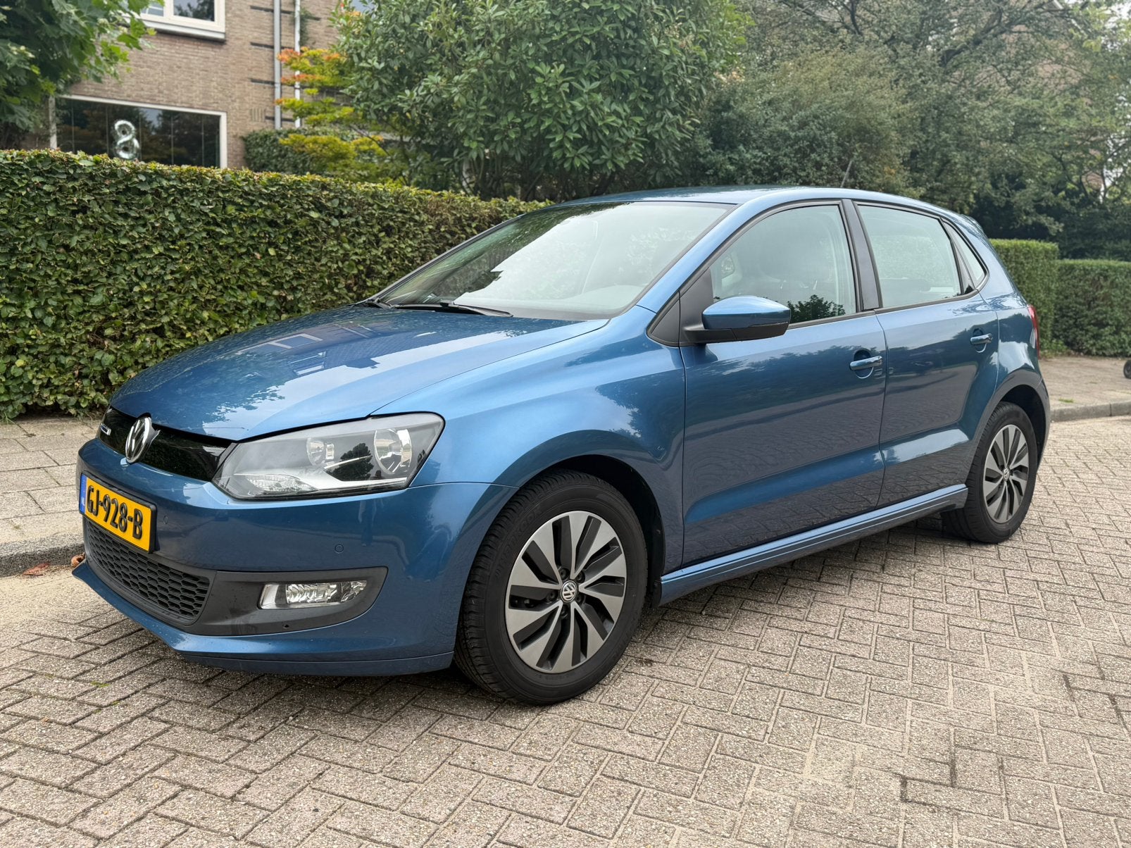 Volkswagen Polo 1.4 TDI 55KW BMT 2015 Blauw, Auto's, Voorwielaandrijving, 74 pk, 580 kg, Blauw