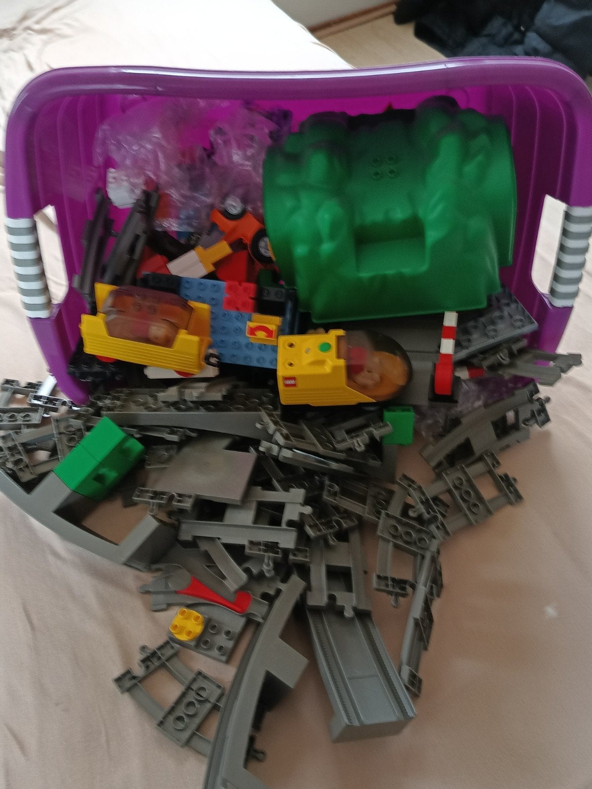 lego trein, Ophalen, Zo goed als nieuw