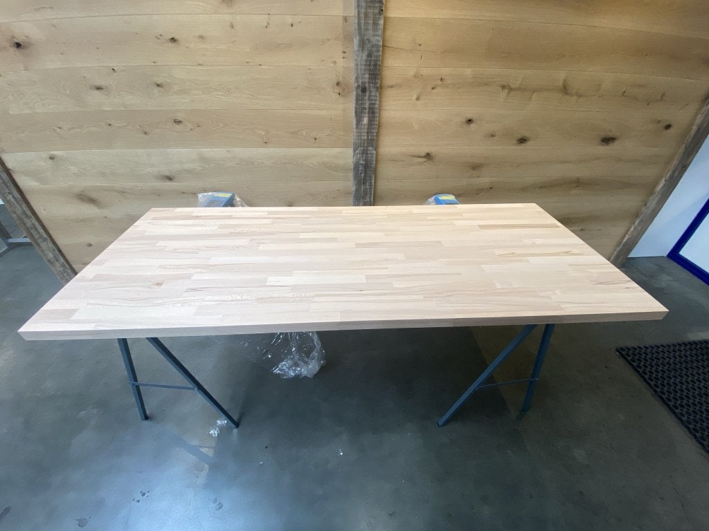 Beukenhouten werkblad werktafel 20 en 40 mm werkbanken., Niet ingevuld, Nieuw, Niet ingevuld, Niet ingevuld