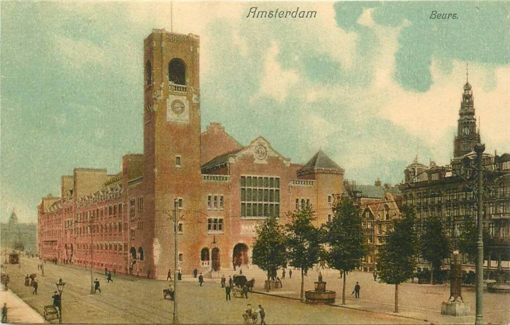381-137-013 Amsterdam Beurs, Verzenden, Voor 1920, Noord-Holland