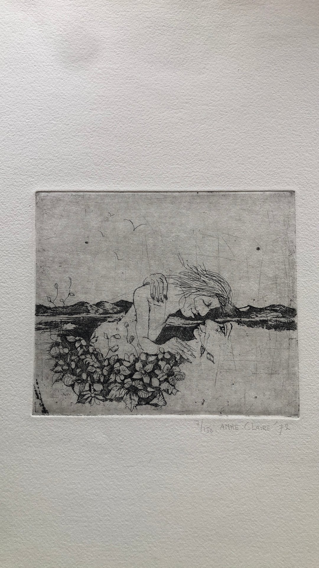 Oude ets, Antiek en Kunst, Ophalen of Verzenden