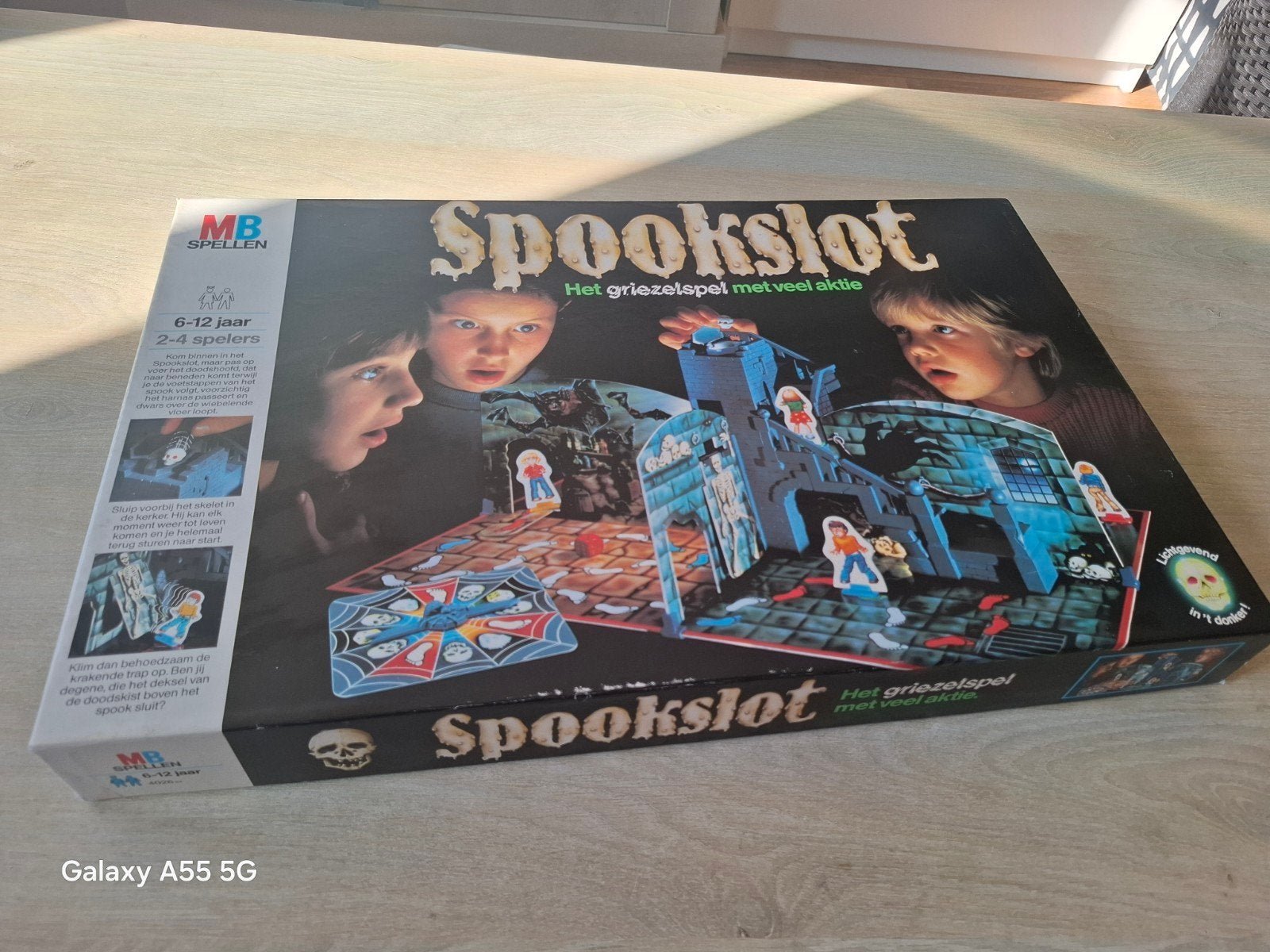 Spookslot - Het griezelspel met veel actie (MB Spellen), Hobby en Vrije tijd, Onbekend, raadpleeg de verpakking voor details, Ophalen of Verzenden