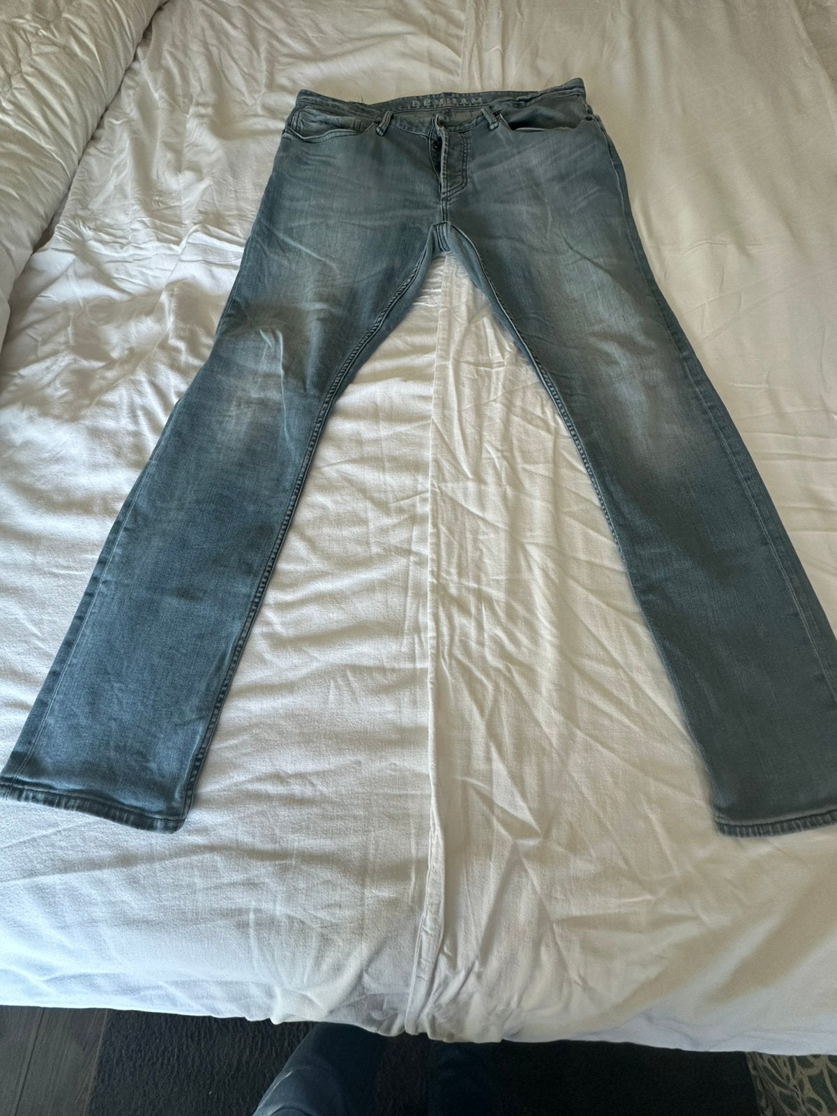 Denham jeans Razor maat 36x32, Ophalen of Verzenden, Blauw, W36 - W38 (confectie 52/54)