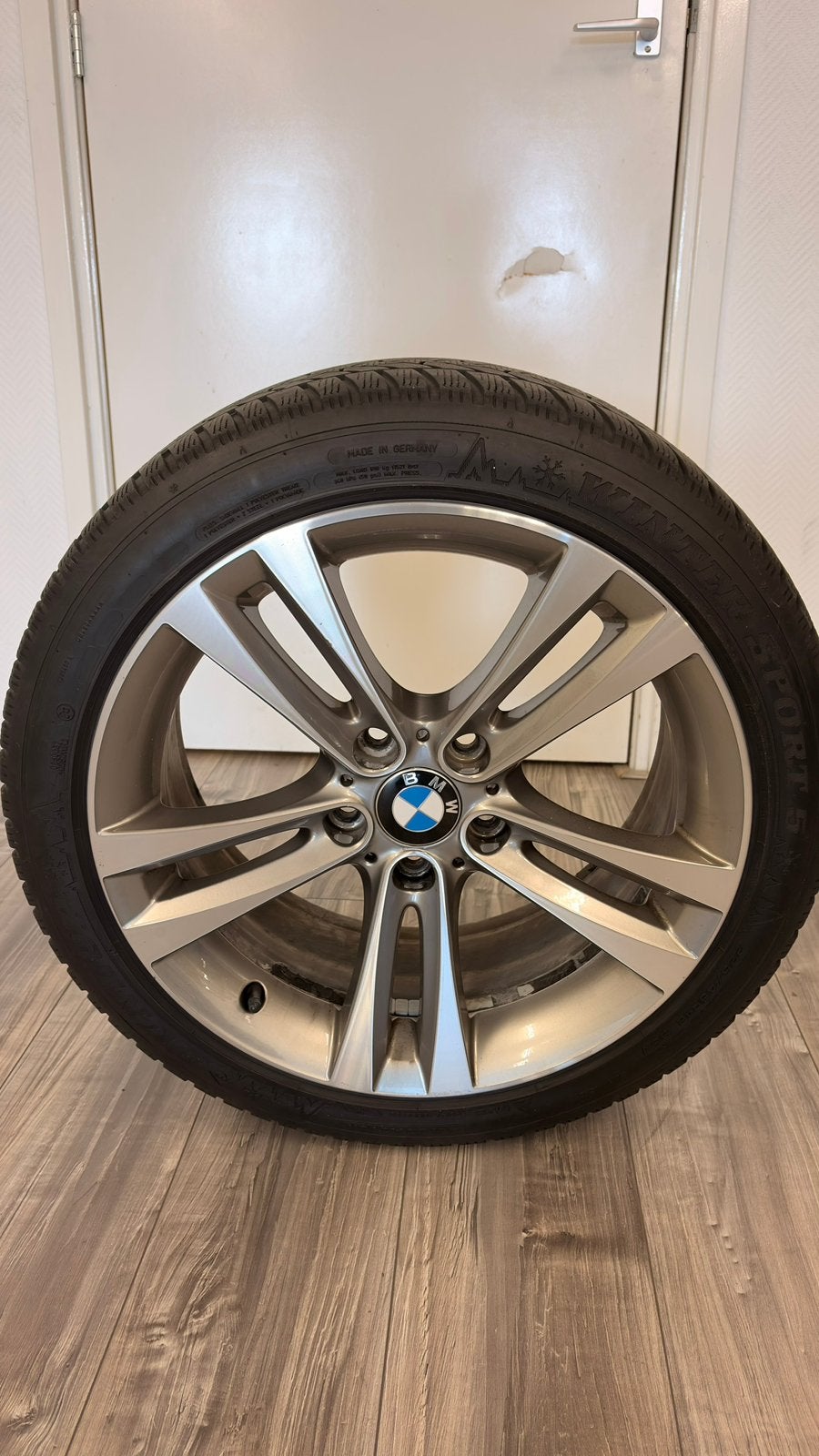 BMW 3 serie F30+F31 Velgenset 18 inch ZGAN !!!!!, Auto-onderdelen, Ophalen, 18 inch, Gebruikt, Banden en Velgen