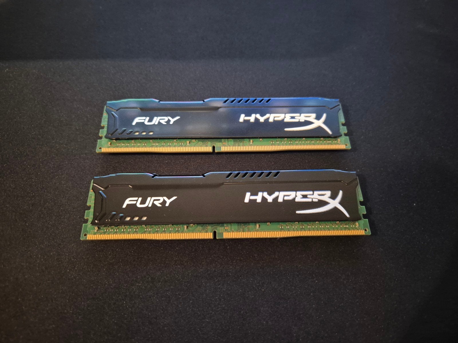 HyperX Fury DDR4 RAM 2x16GB 2400MHz zwart, Computers en Software, RAM geheugen, 32 GB, DDR4, Ophalen of Verzenden, Zo goed als nieuw