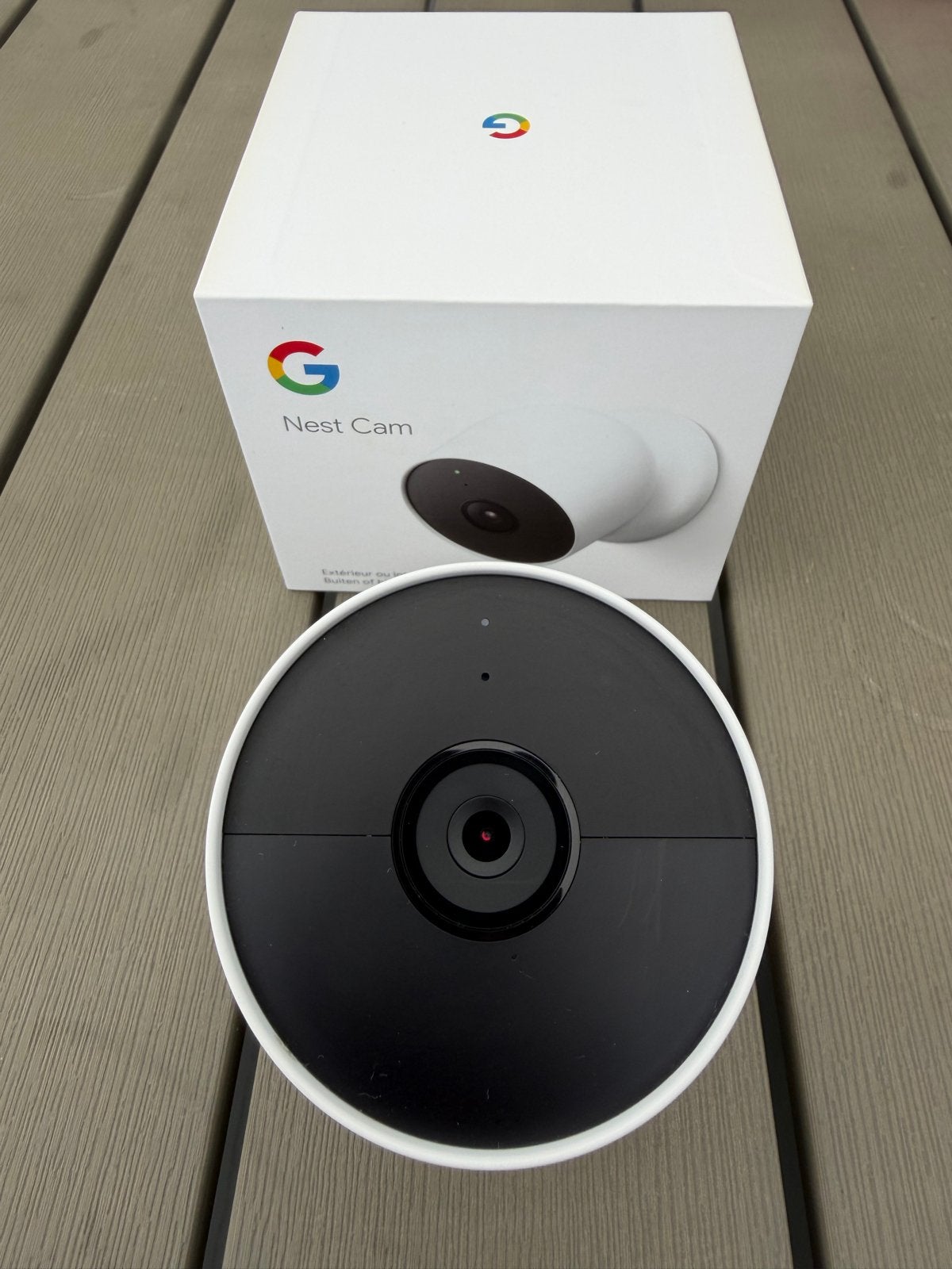 Google Nest Cam (batterij) - Buiten of Binnen, Ophalen of Verzenden, Zo goed als nieuw, Buitencamera