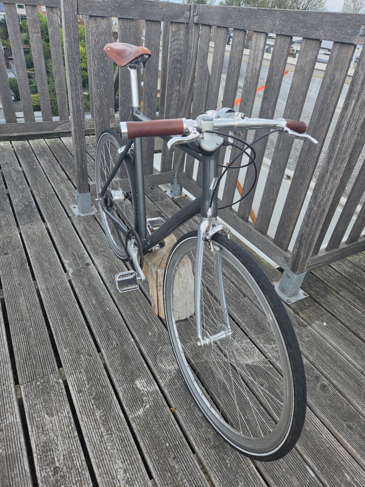 Schindelhauer Ludwig – Designfiets (8-speed, Maat59), Fietsen en Brommers, Velgrem, Zo goed als nieuw, 57 tot 61 cm, Ophalen